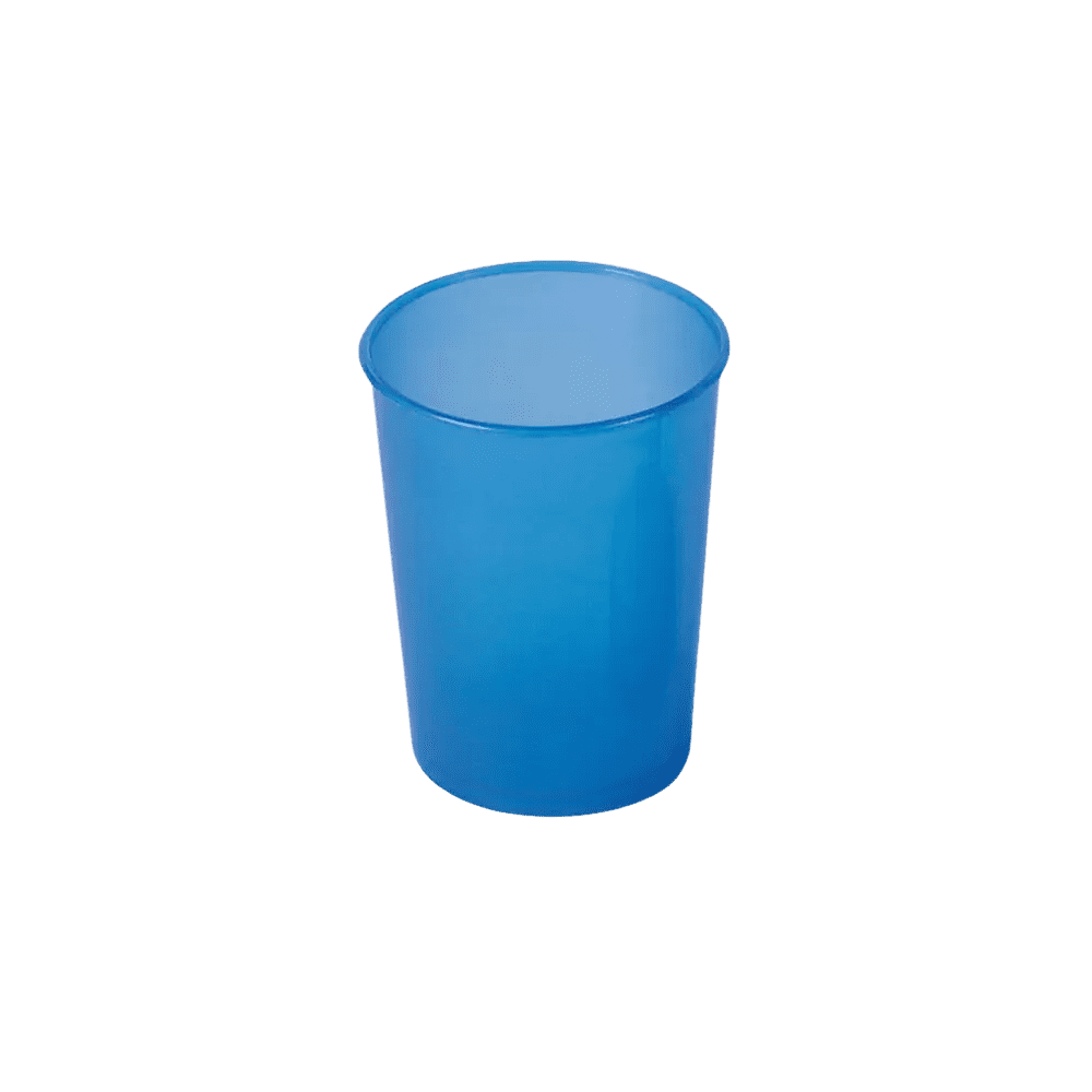 PP Schnabelbecher Unterteil, blau, 250 ml