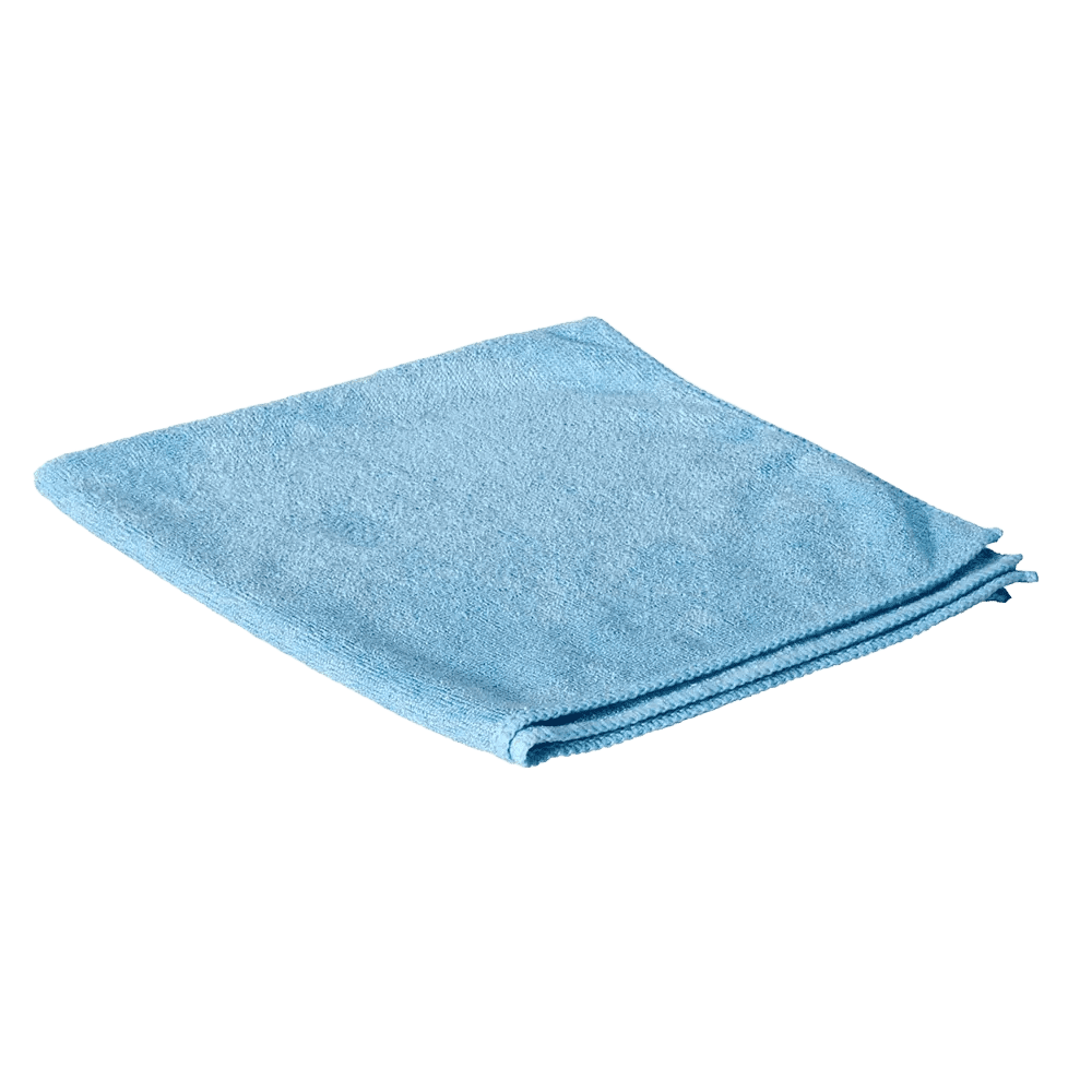 Paño de microfibra, color azul, 40 x 40 cm, Clean-Comfort: comprar paños de microfibra lavables para la limpieza en diferentes colores para diferentes áreas de higiene comprar