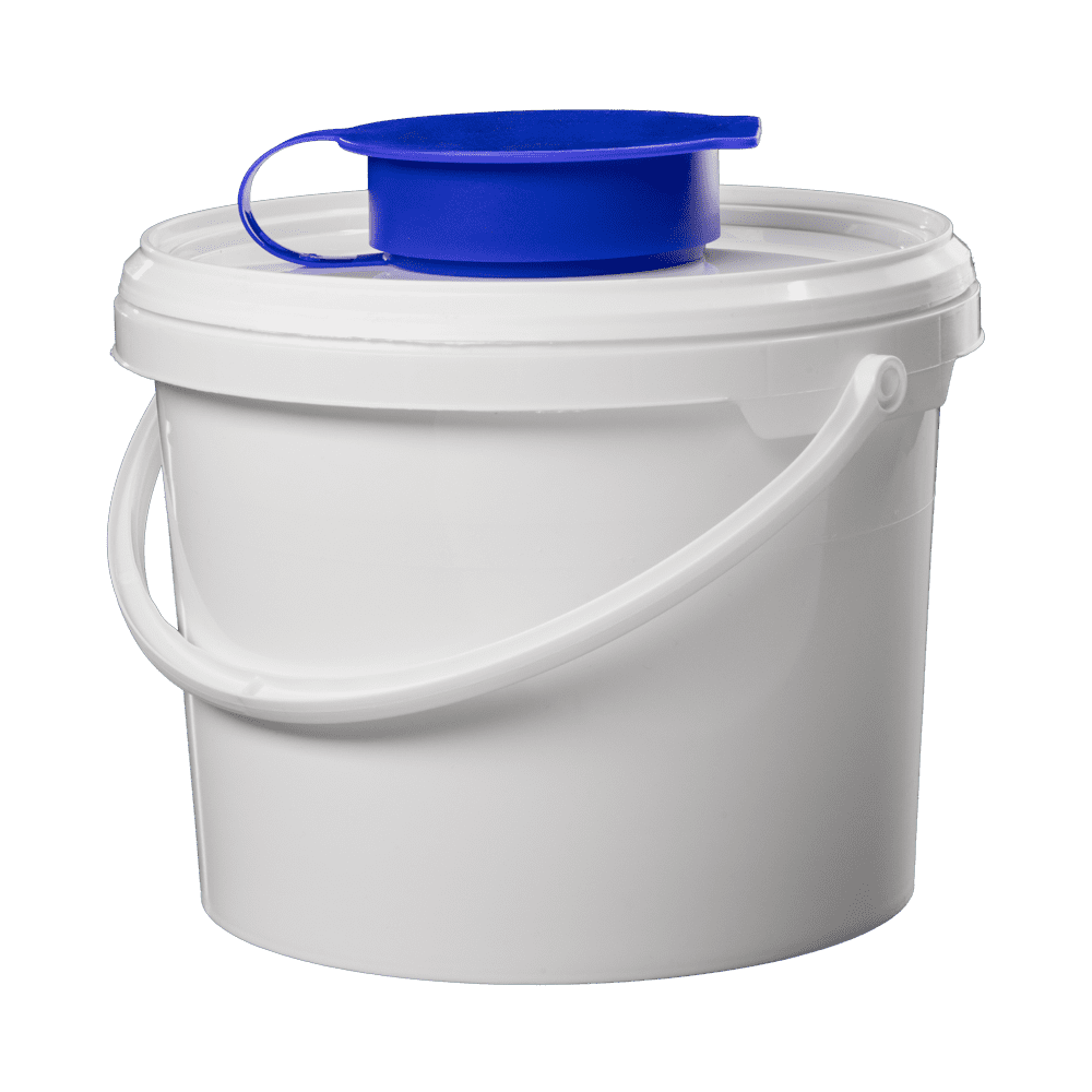 Spendereimer, weiß, 3,8 l Spendereimer, weiß, 3,8 l