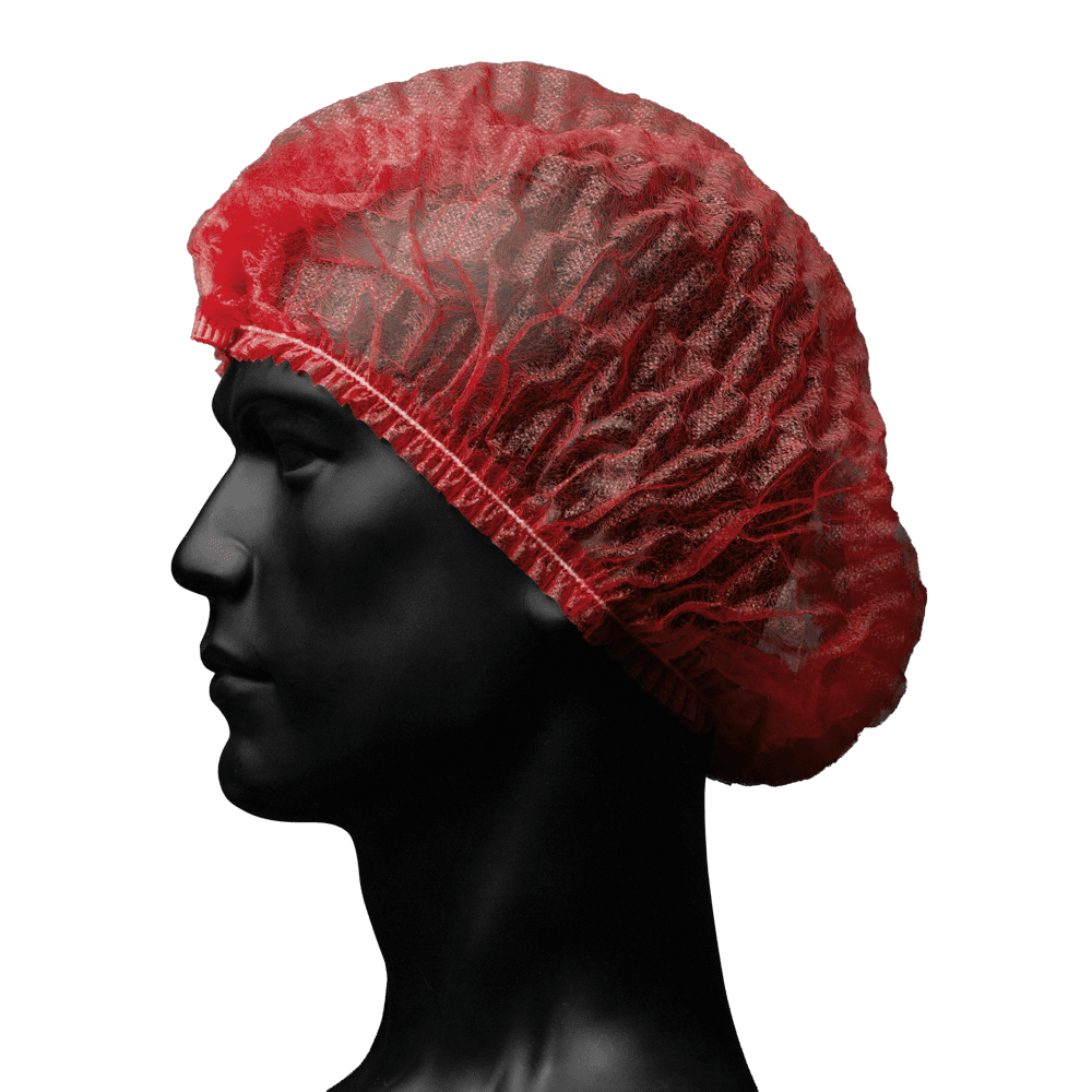 Gorros con clip, talla M, diámetro 52 cm, rojo, Med-Comfort: comprar protección higiénica desechable como EPI adecuado para el sector alimentario. Gorros con clip, talla M, diámetro 52 cm, rojo, Med-Comfort: comprar protección higiénica desechable como EPI adecuado para el sector alimentario.