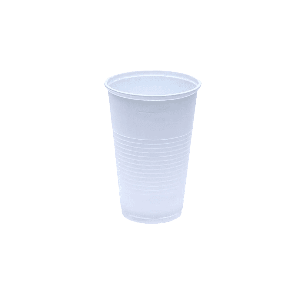 PP Vaso de enjuague bucal, 500 ml, color blanco, polipropileno: comprar vaso de enjuague bucal resistente y antideslizante con borde redondeado para tratamientos dentales.