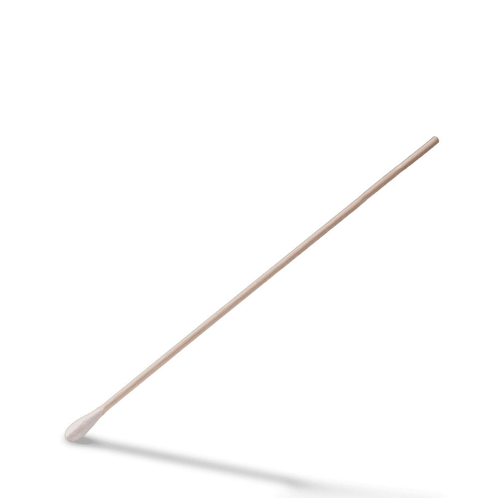 Bastoncillos desechables de madera, 150 mm, madera natural, algodón, Top-Comfort