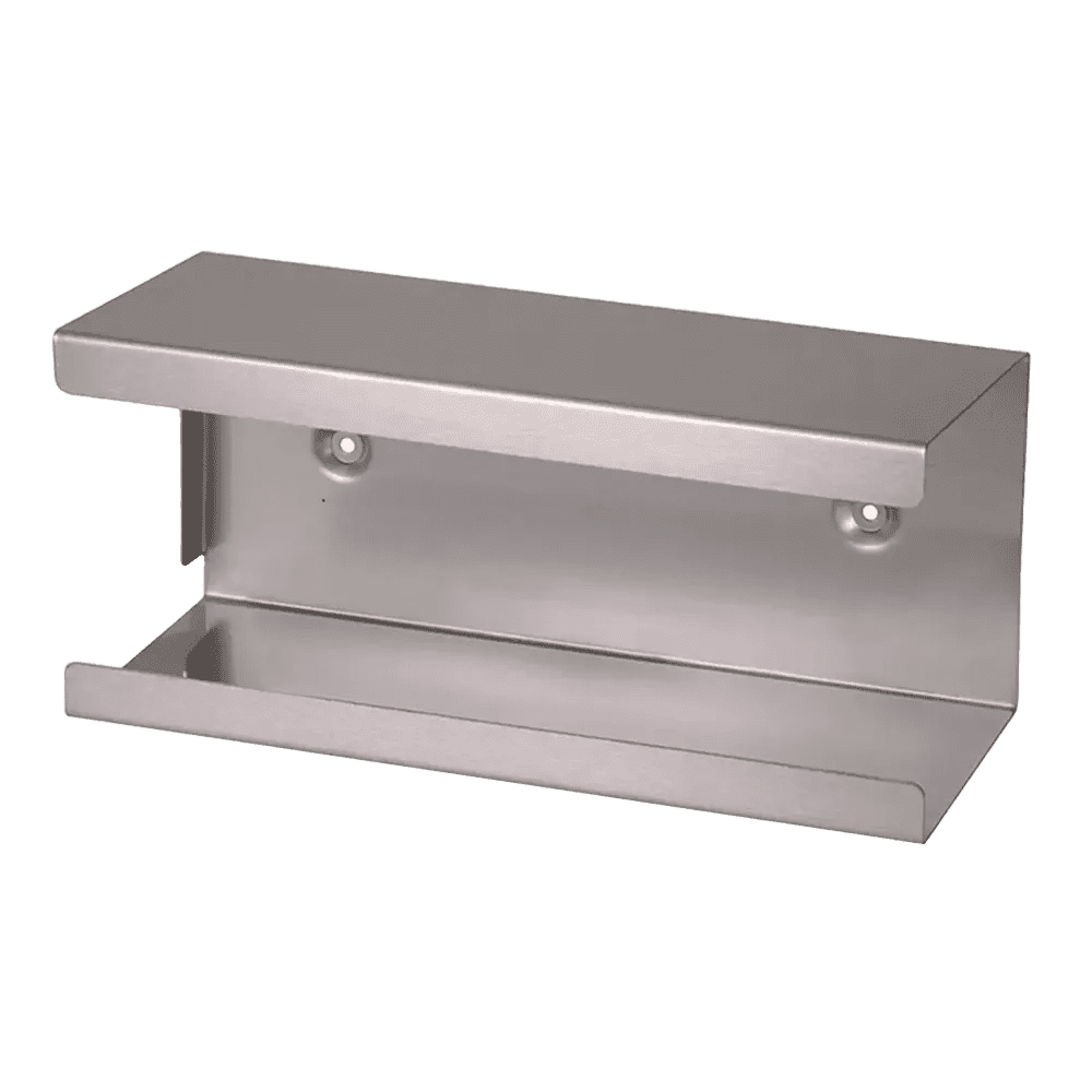Disposable aprons dispenser, stainless steel, 283 x 126 x 108 mm: buy Dispenser for hygienic and easy single withdrawal for apron 05021-Box.